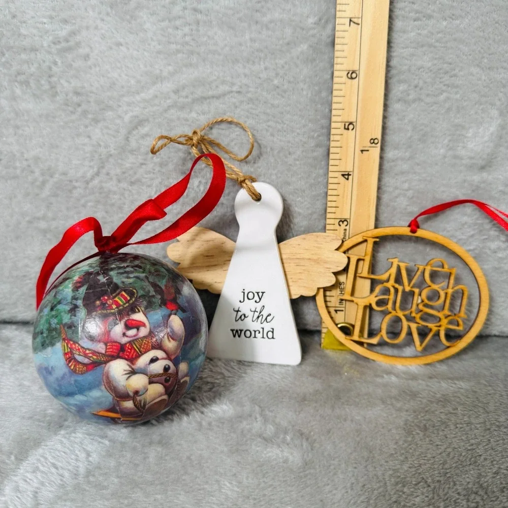 Christmas‎ Ornaments Cottagecore Boho Angel 